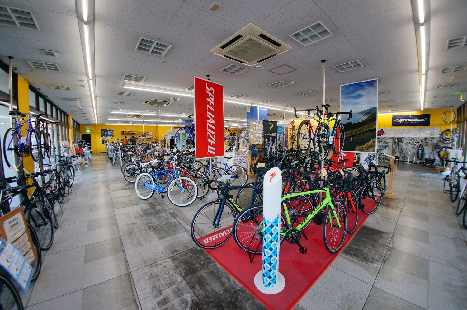 店内2：セオサイクルひたちなか店