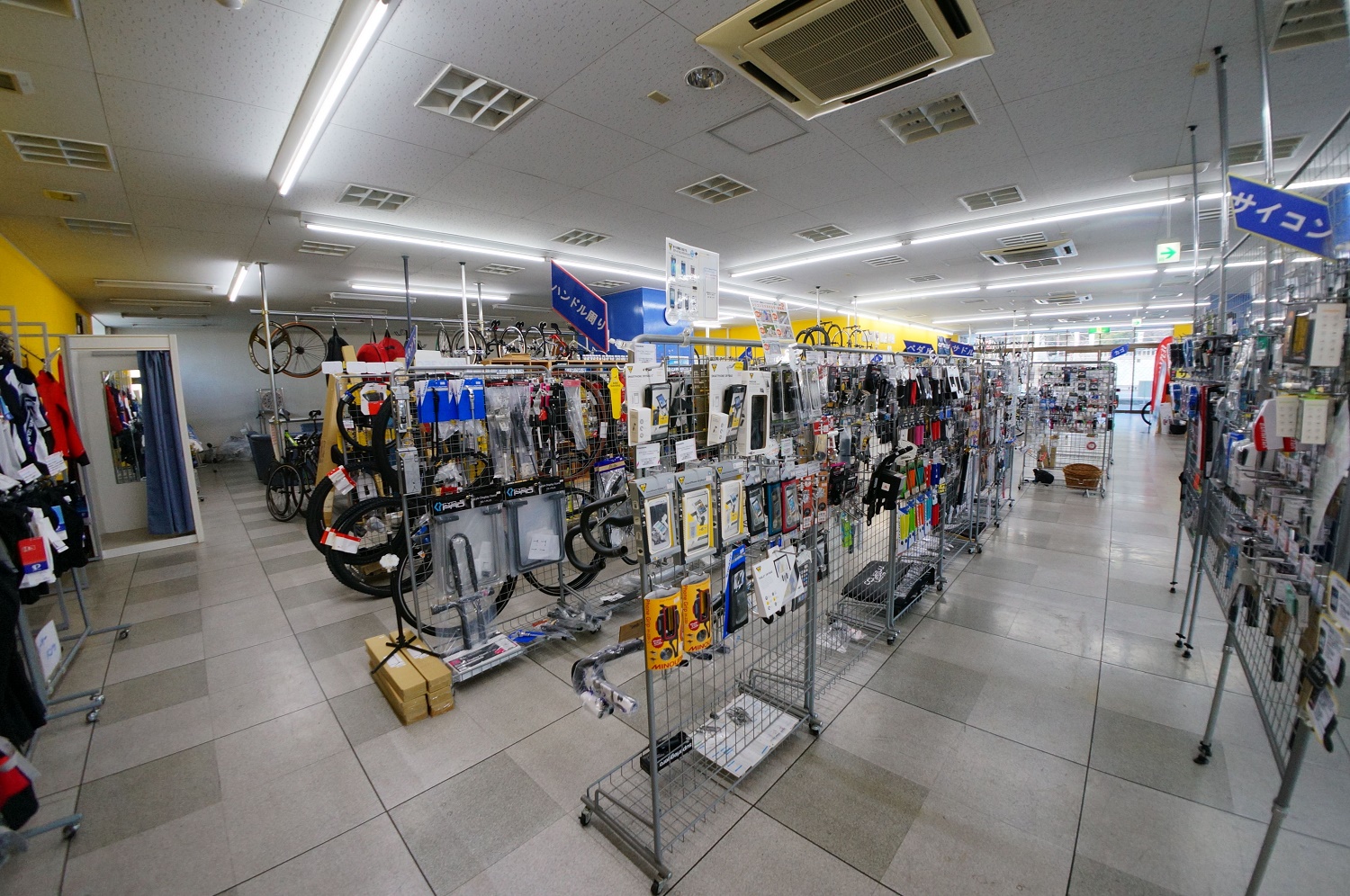 店内4：セオサイクルひたちなか店