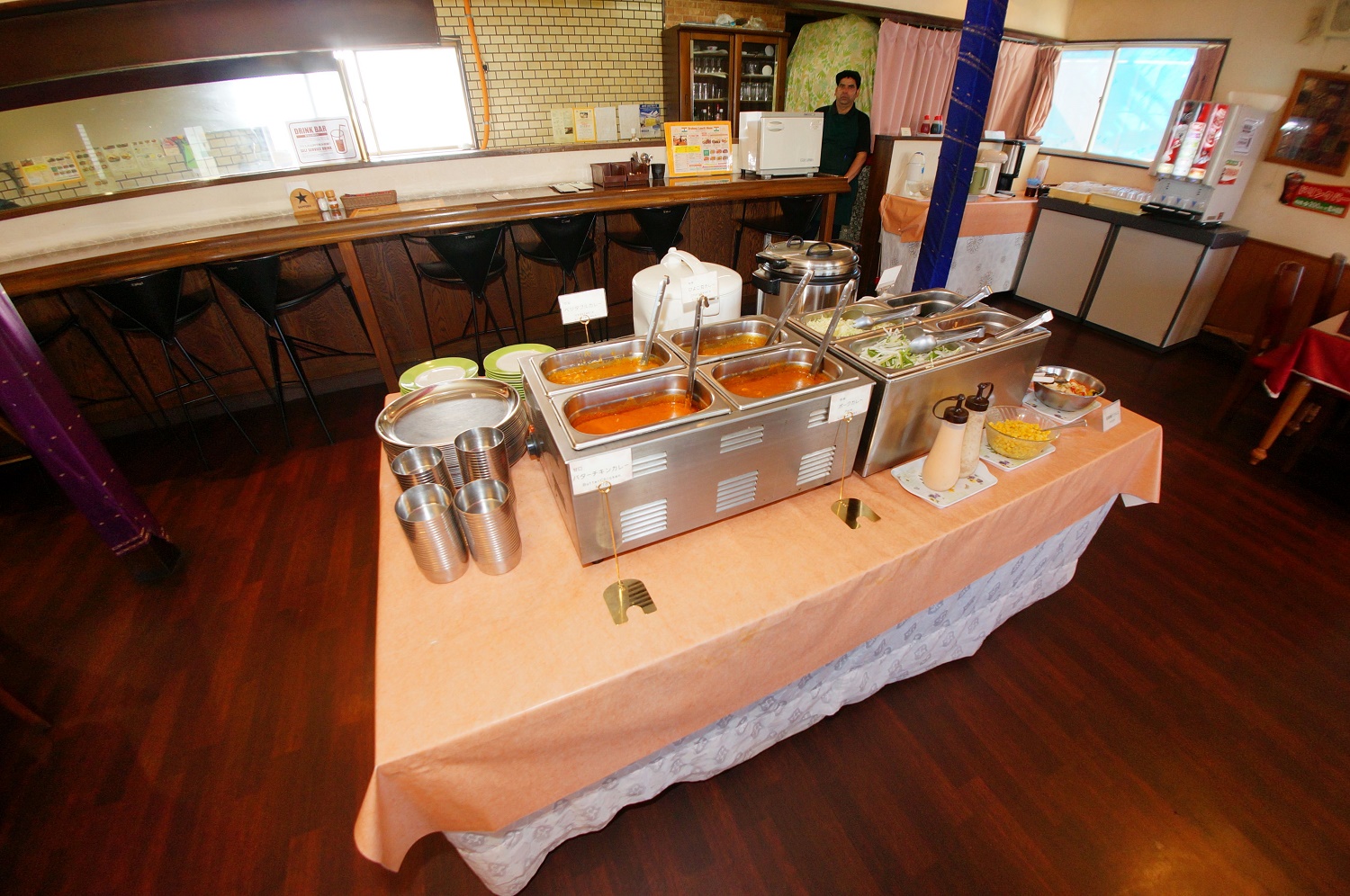 店内3：本場インド料理ブラフマー