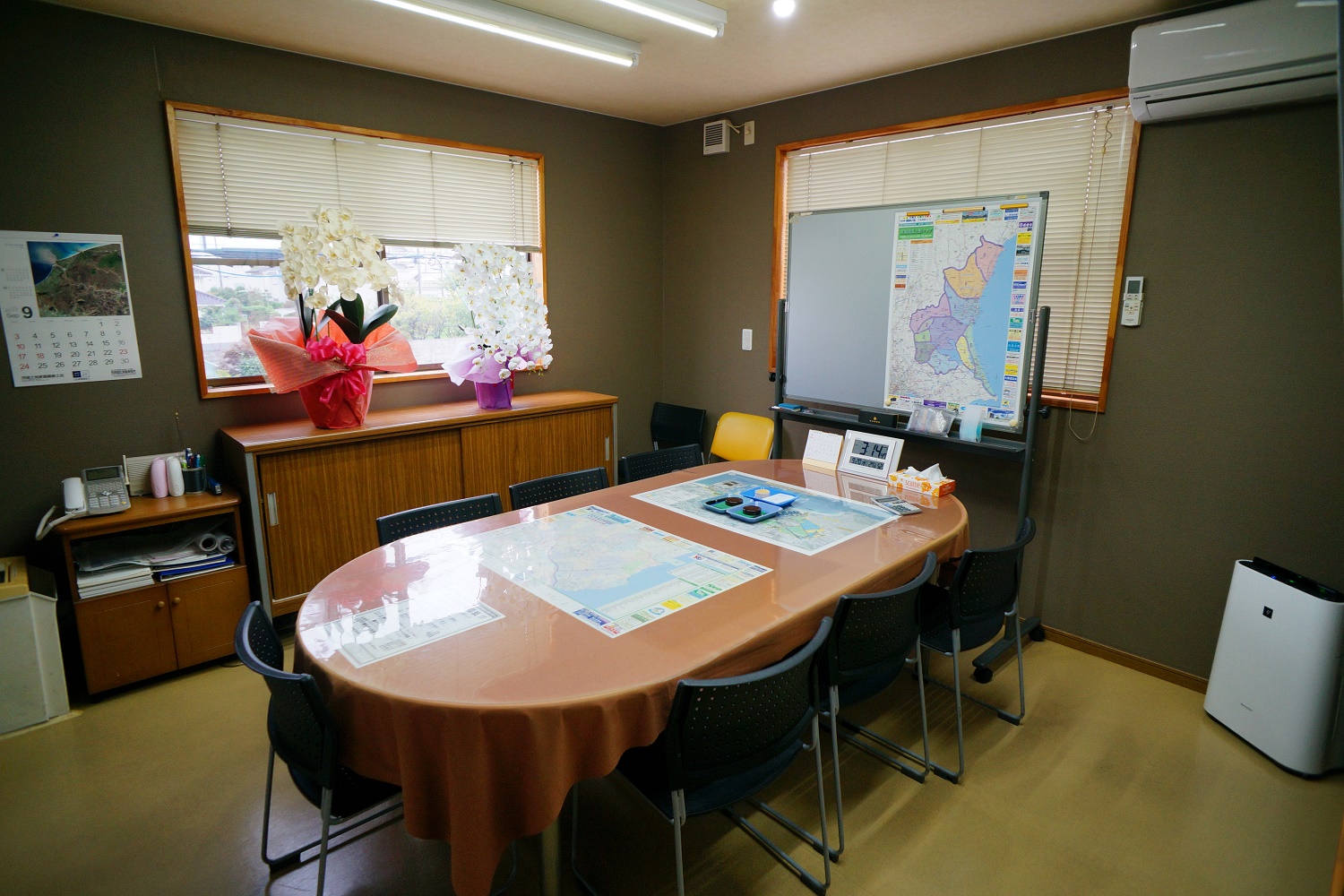 応接室：アパマンショップひたちなか店（後藤商事株式会社）