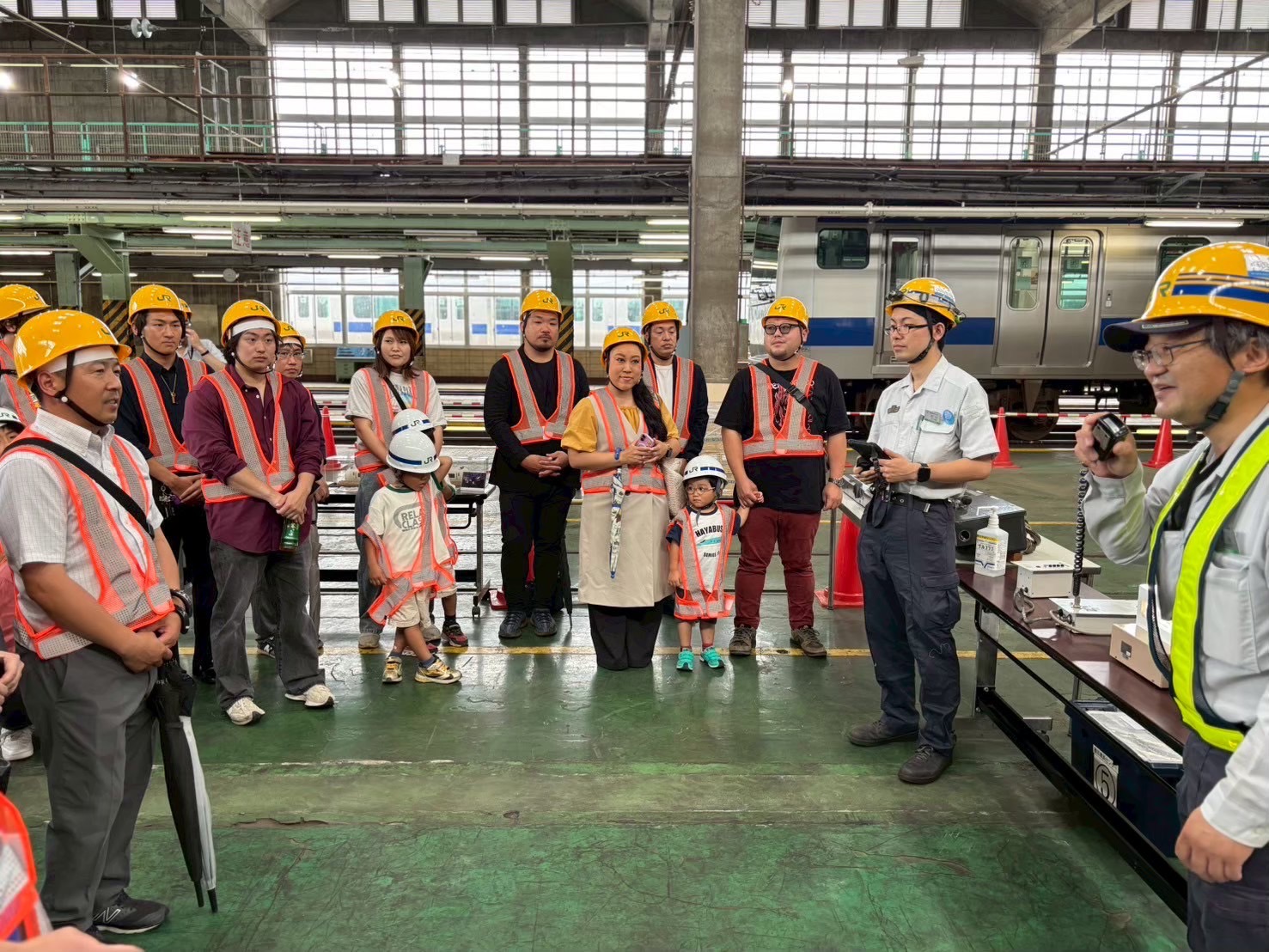 ひたちなか商工会議所青年部 ひたちなかYEG 茨城 6月事業 JR勝田車両センター